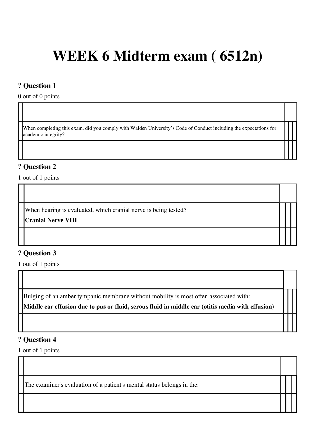 Preview image for NURS 6512Advanced HA Week 6 Midterm